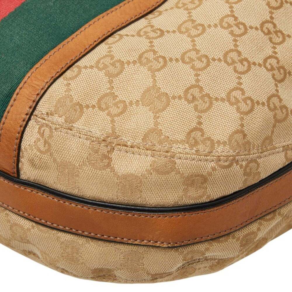 GUCCI Cream Leather Shoulder Bag - Picture 4 of 10